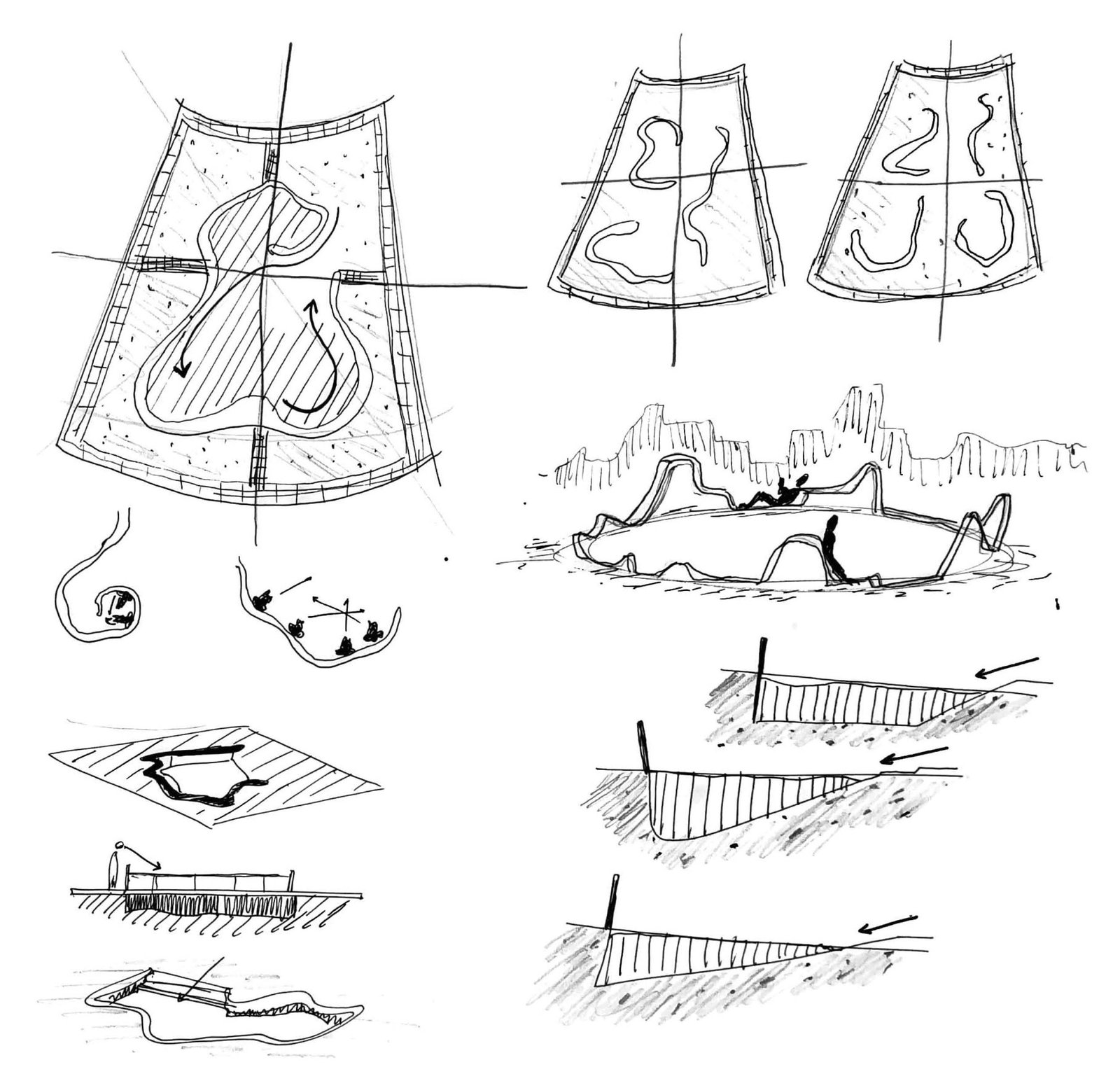 Phase recherche — planche croquis 2