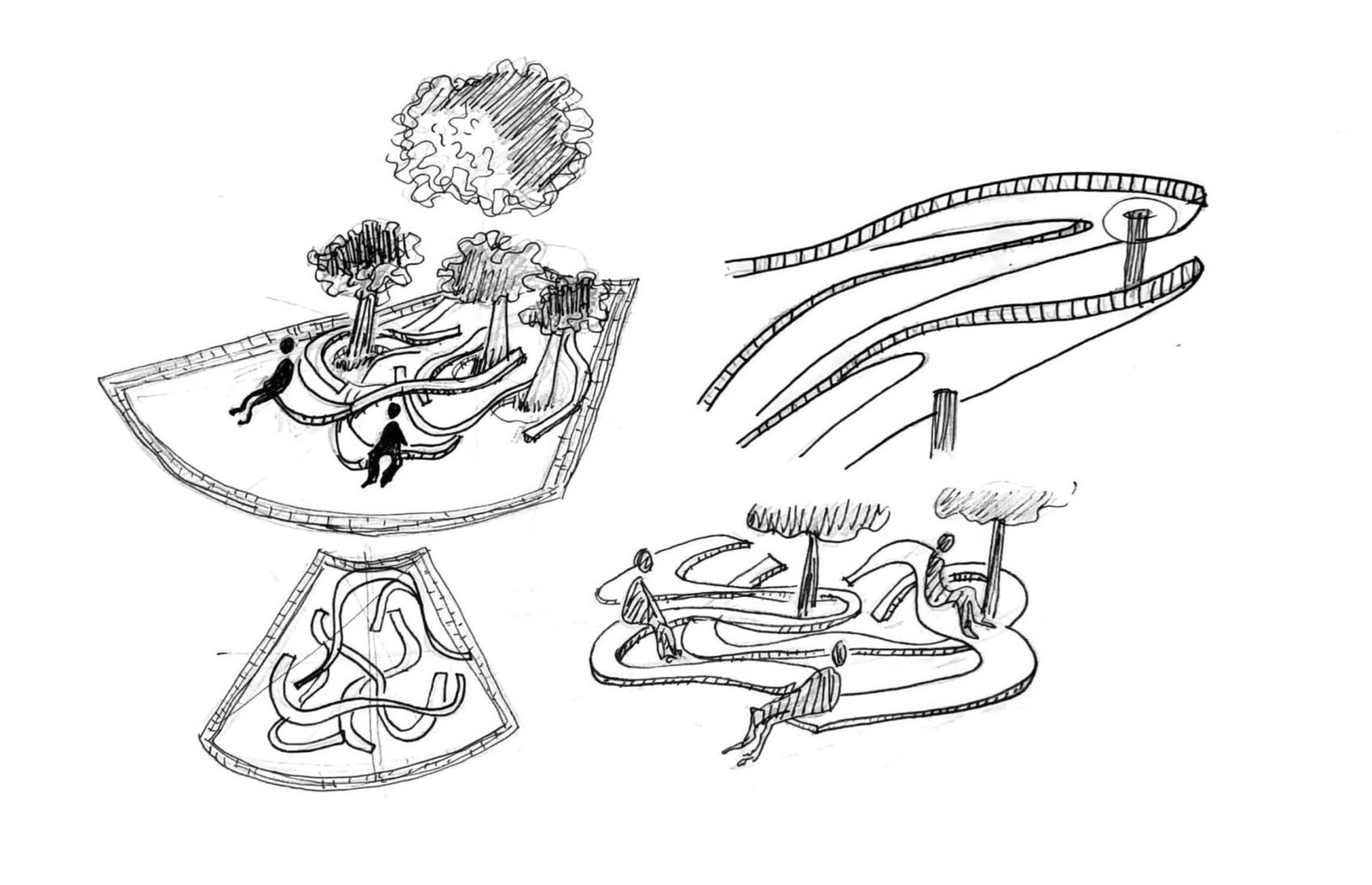 Phase recherche — planche croquis 4