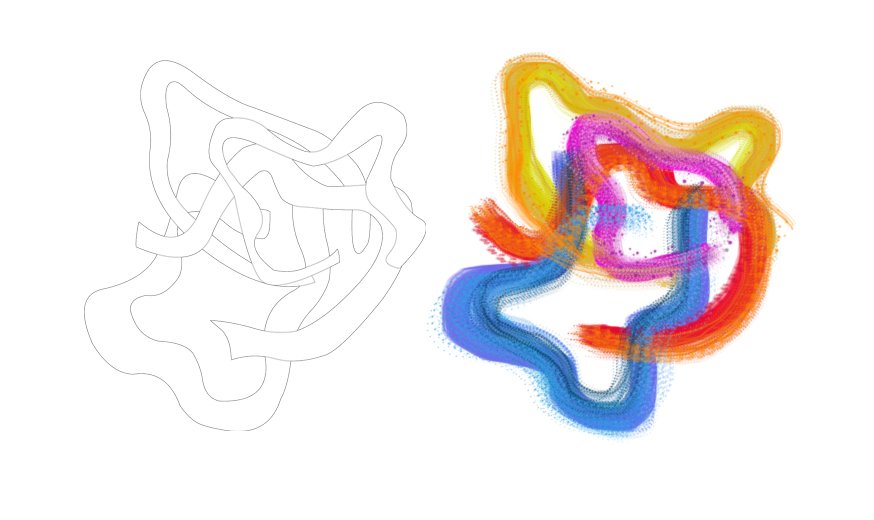 Fusion entre structure et graffiti