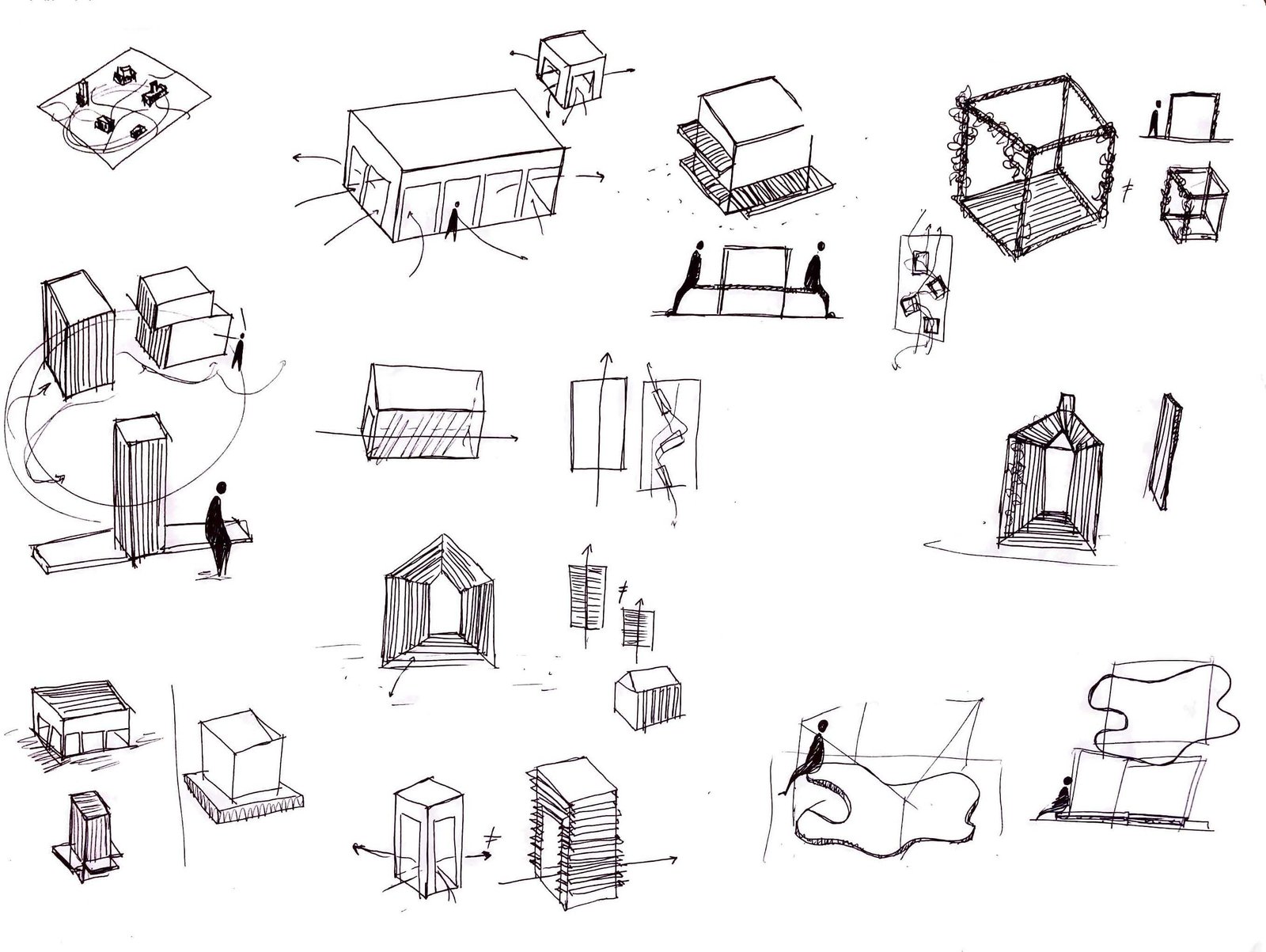 Croquis de recherche 1
