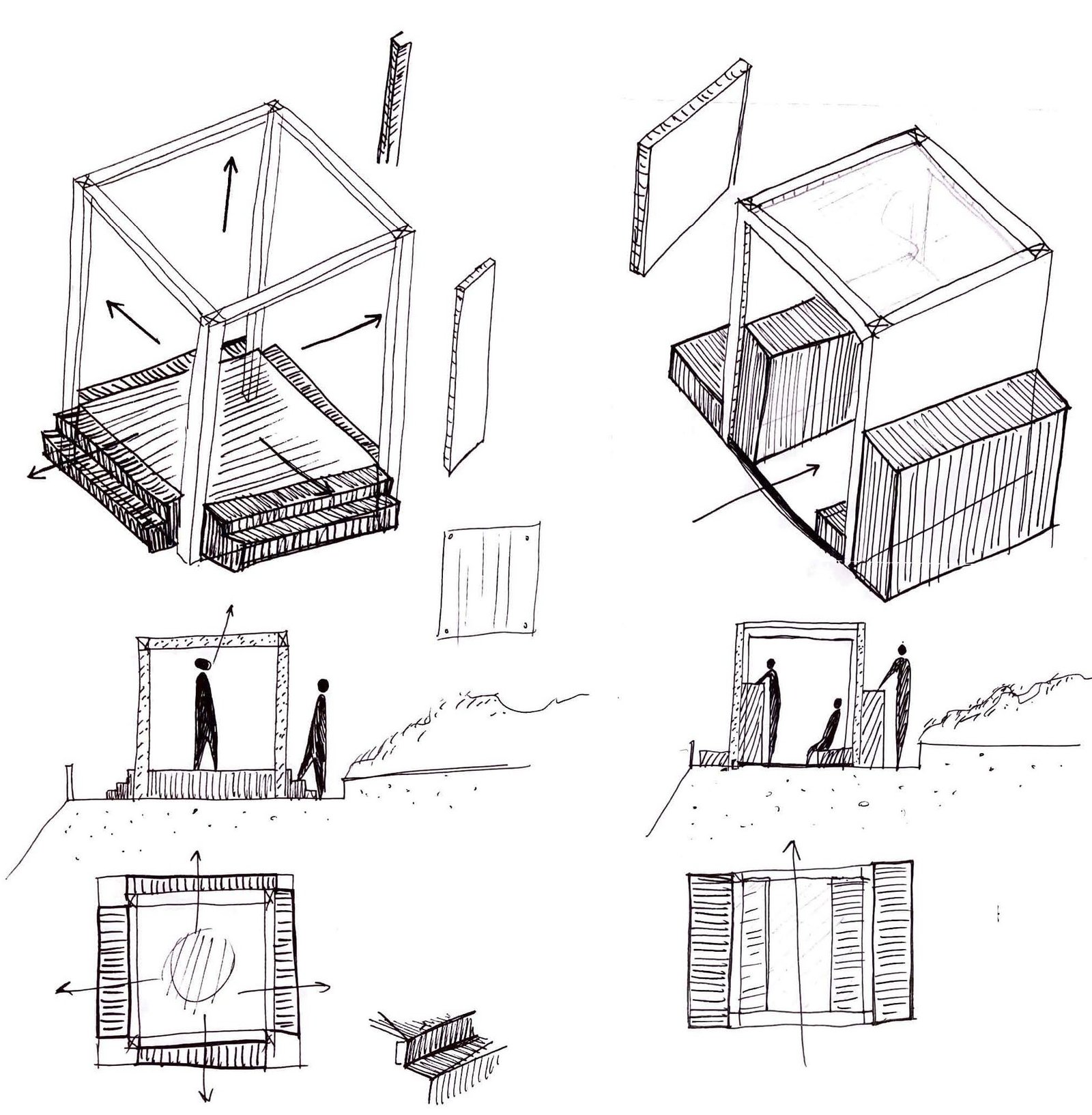 Croquis de recherche 3