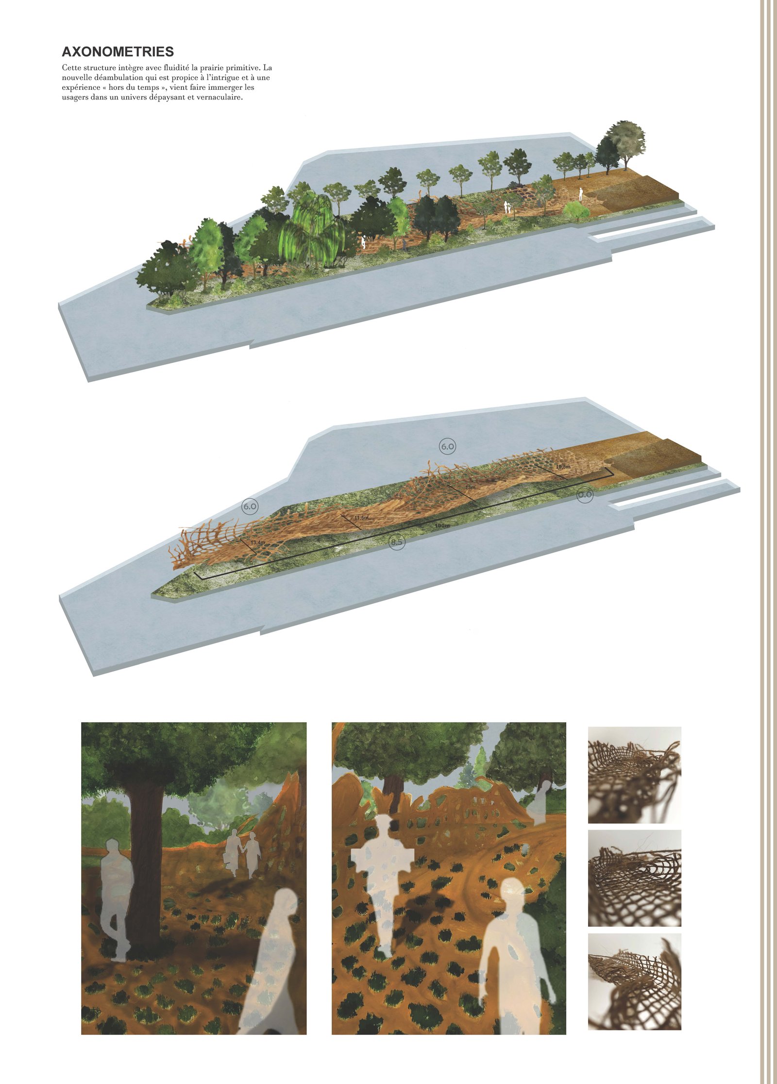 Mise en page globale pour la présentation du projet — Format A1 (planche 2)